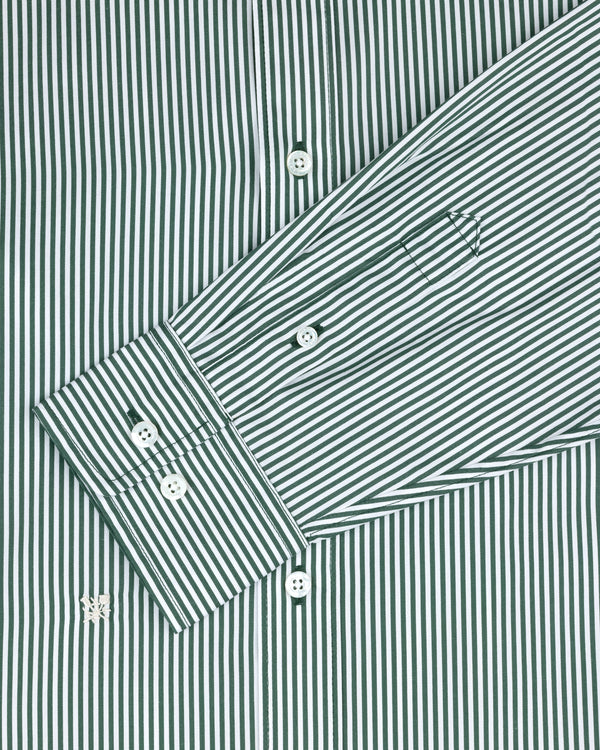 Striped Poplin Shirt