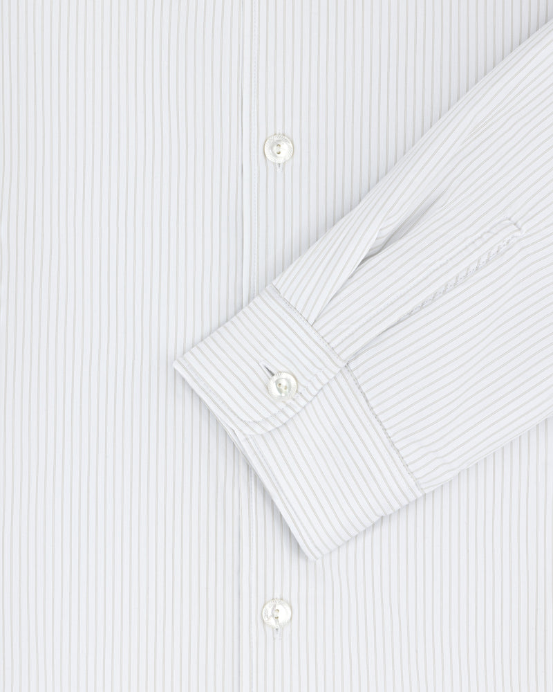 Striped Filled Work Shirt