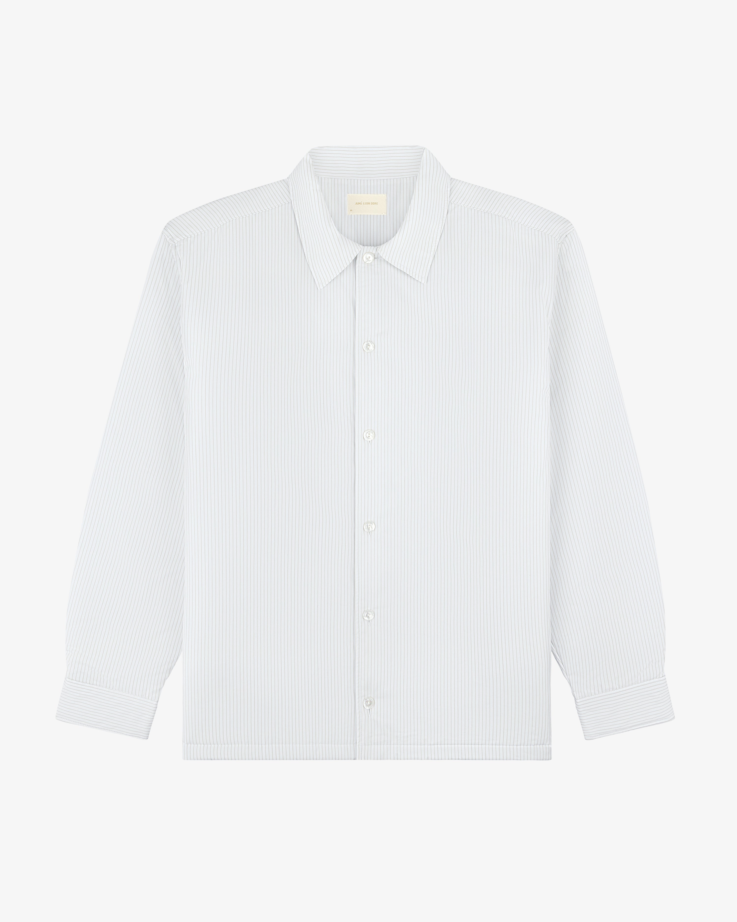 Striped Filled Work Shirt