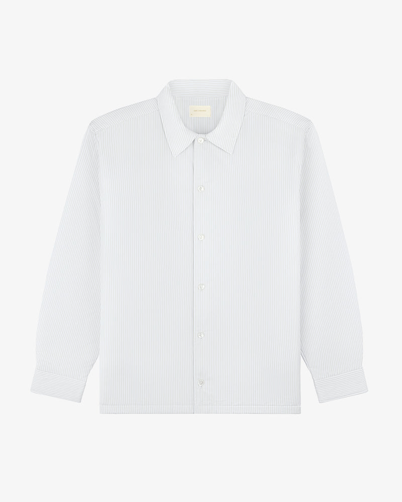 Striped Filled Work Shirt