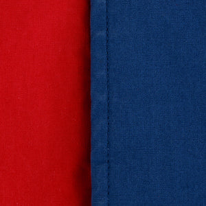 Color: Barbados cherry / navy peony