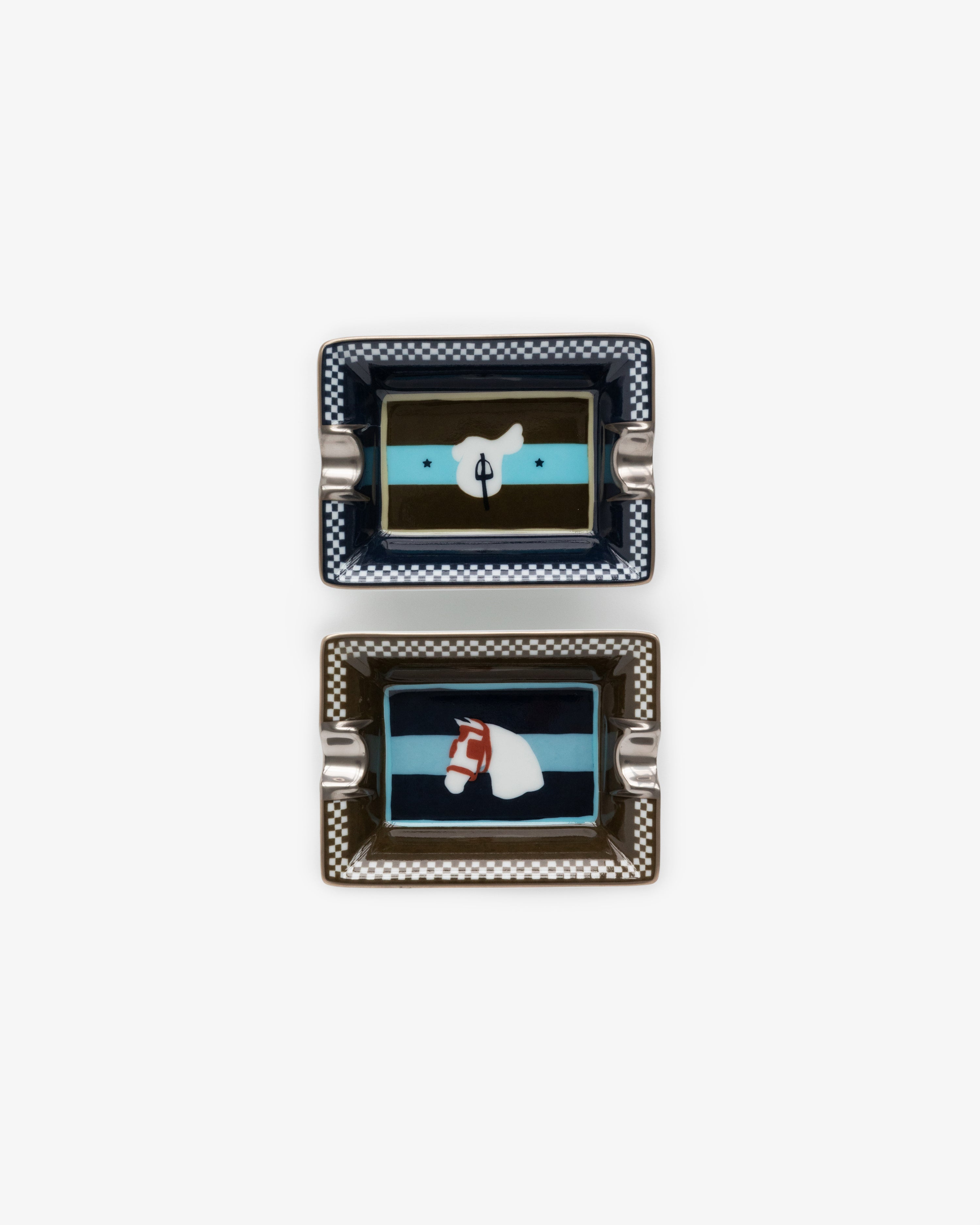 Hermès Mini Ashtrays - Set of 2