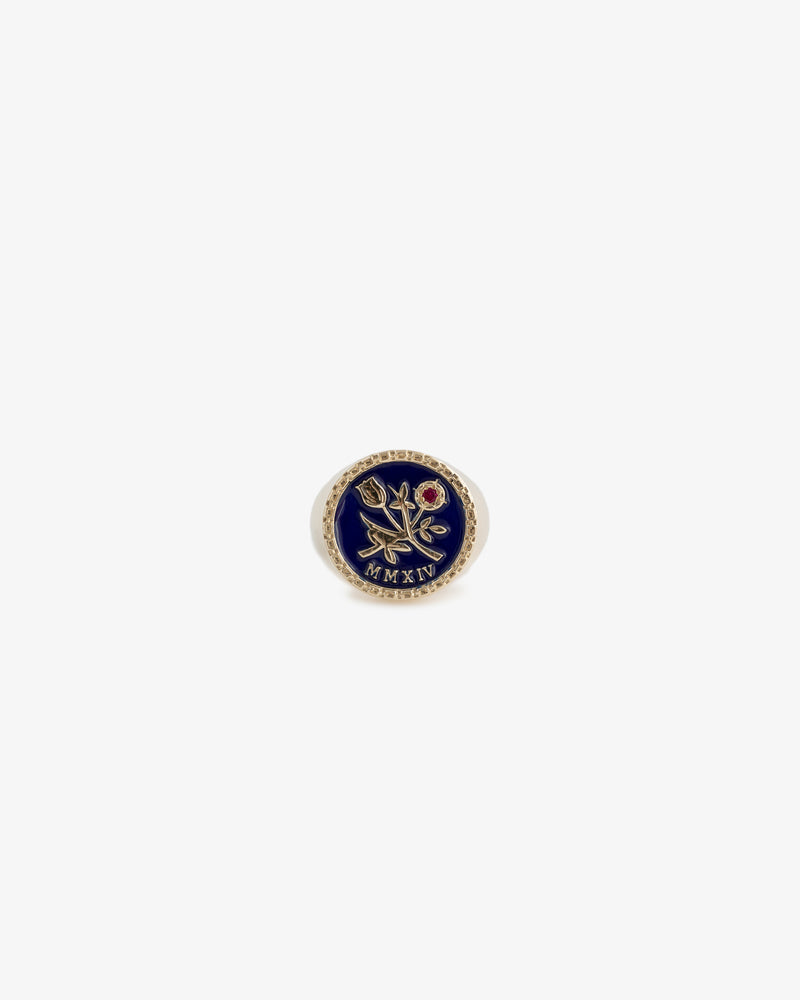 14Kt Queens Crest Ring