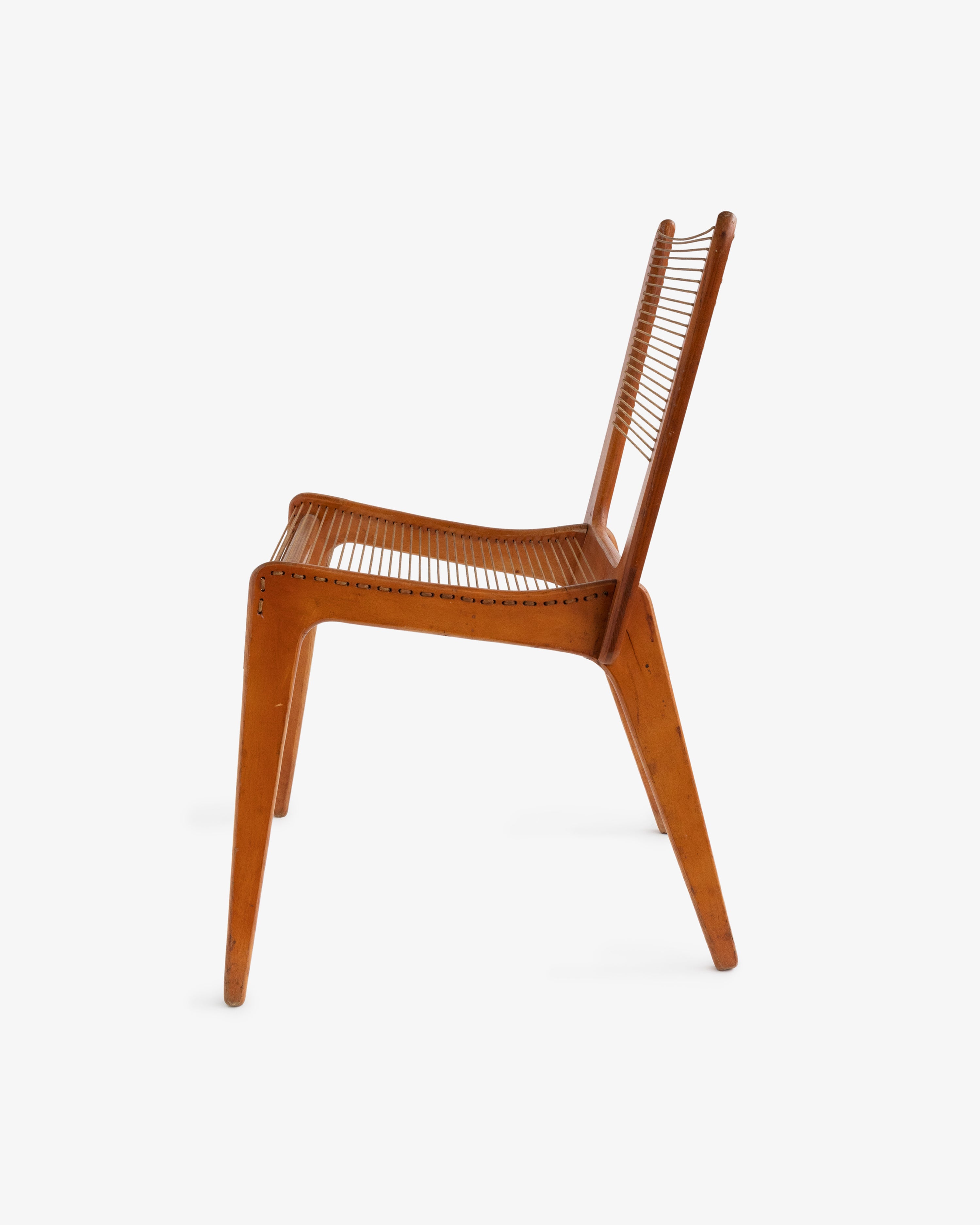 Jacques Guillon Cord Chair
