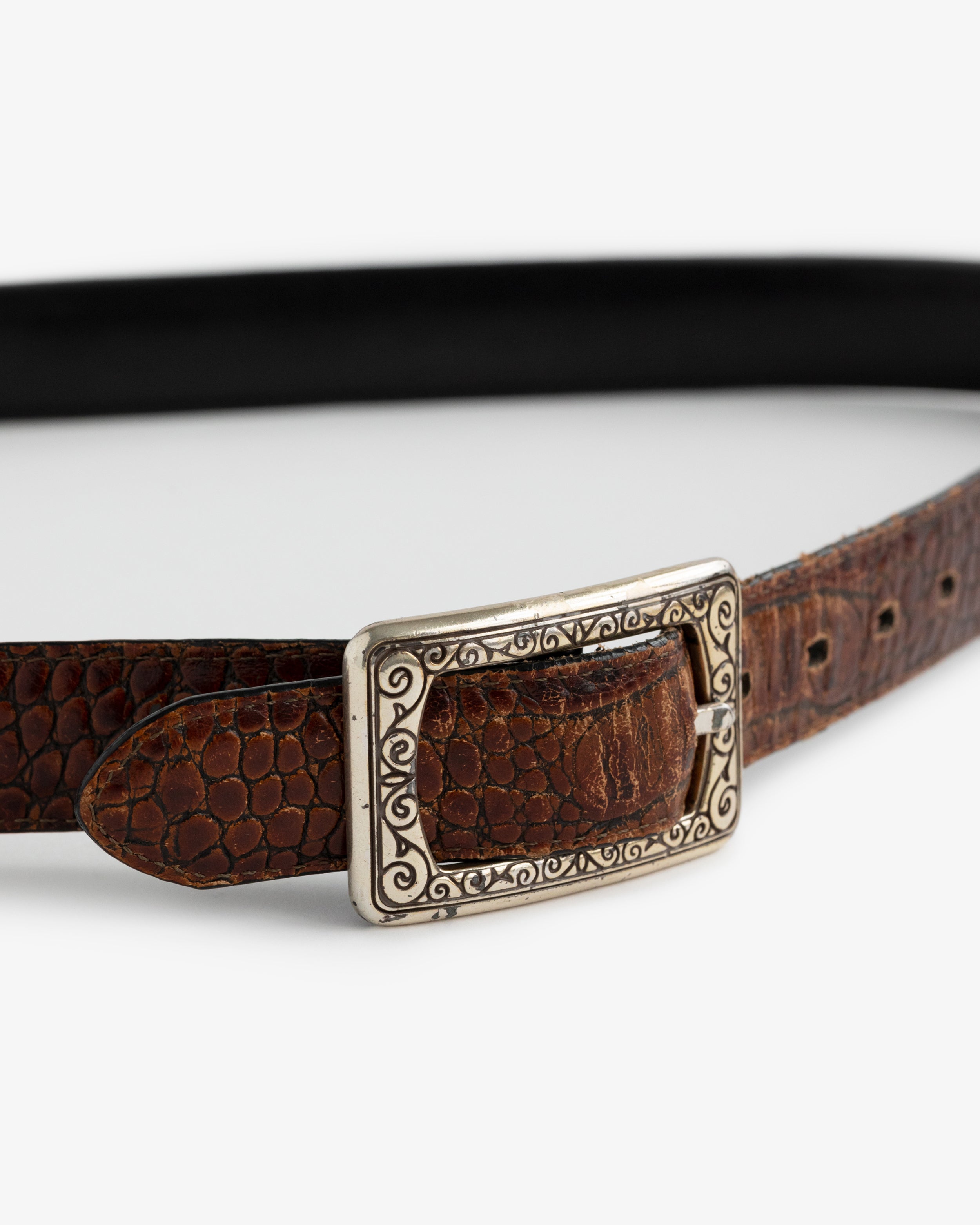 Vintage Western Leather Belt