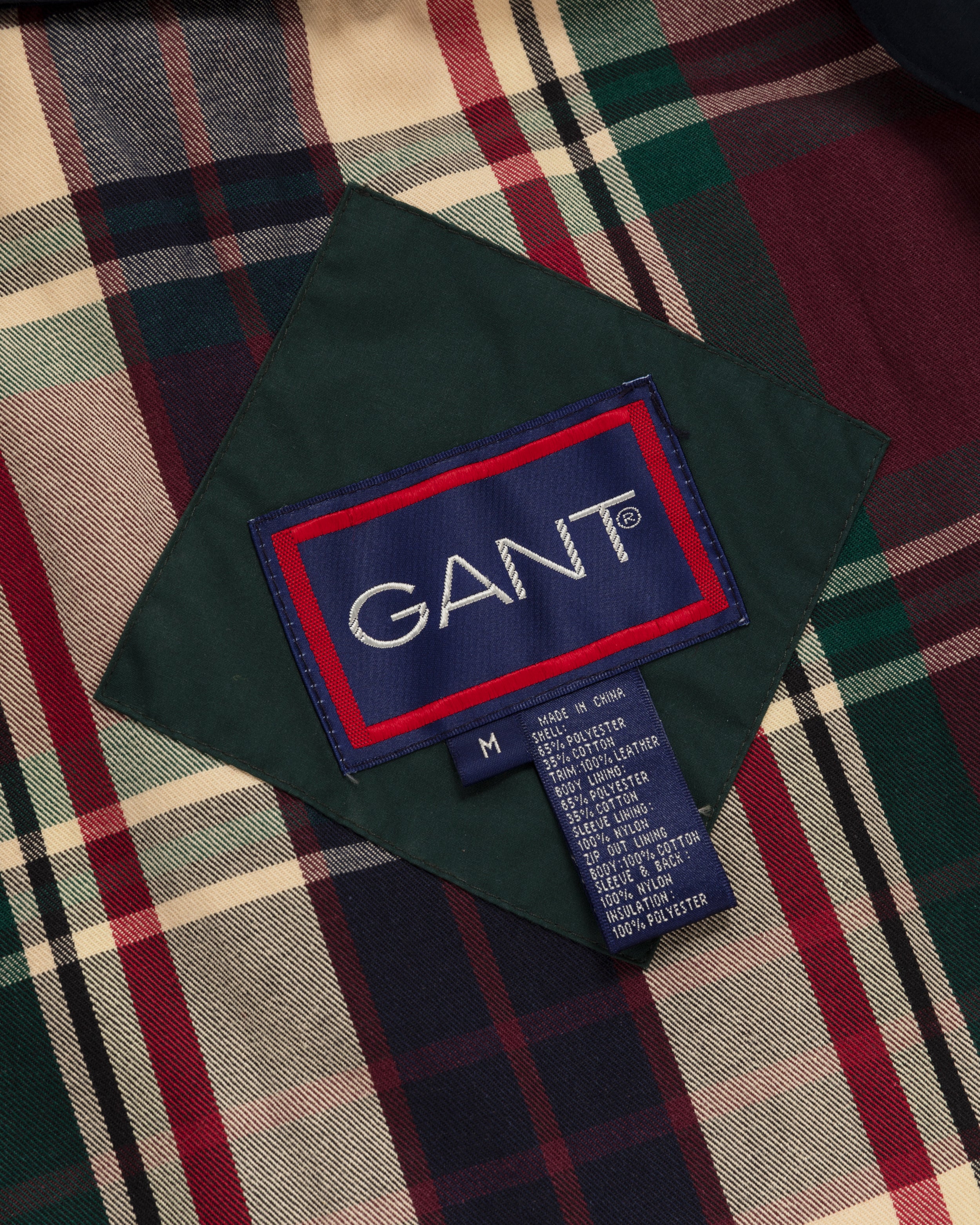 Gant Leather Trim Jacket