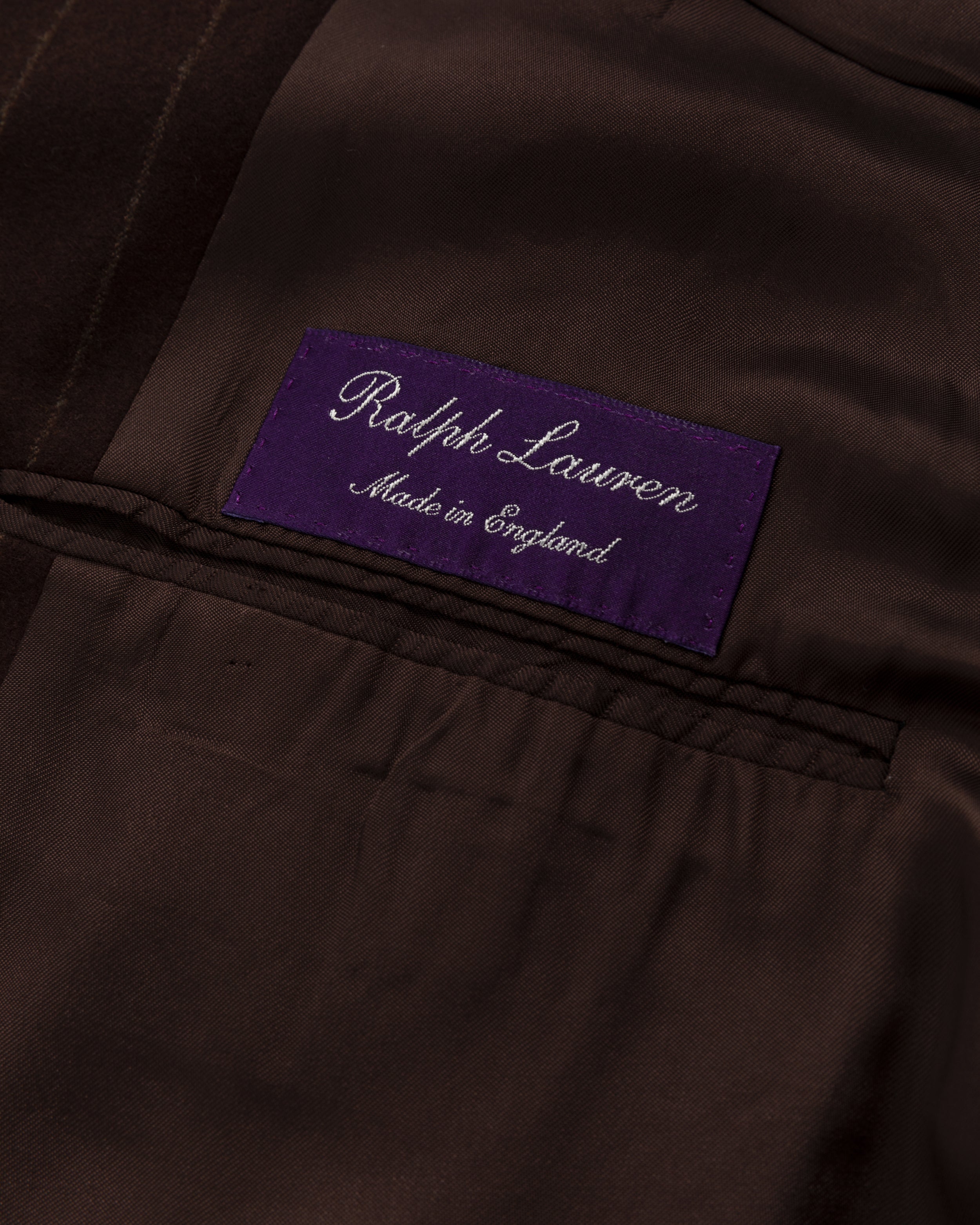 Ralph Lauren Purple Label Chalkstripe Suit
