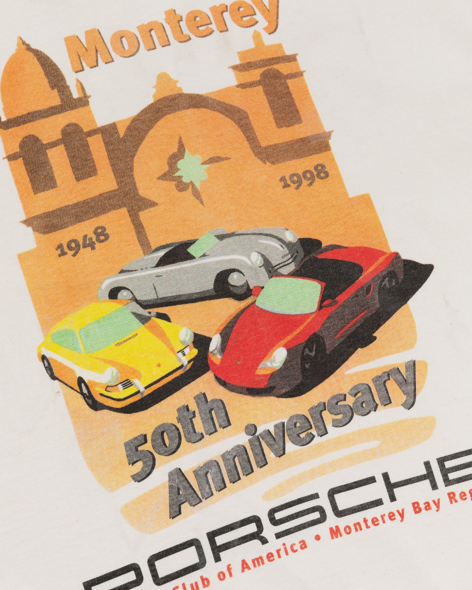 50th Anniversary Porsche Monterey Graphic Tee