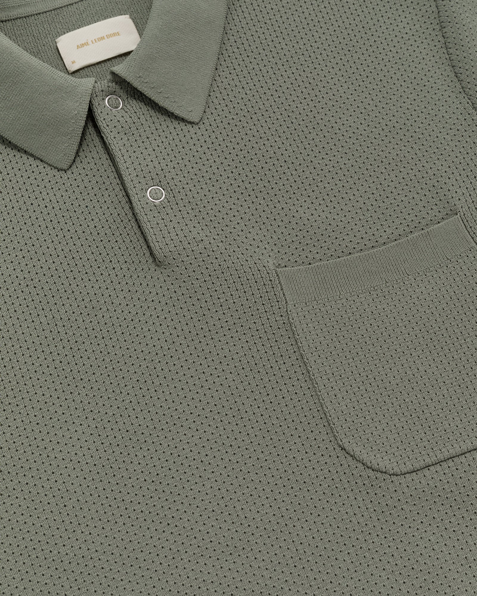 Short-Sleeve Knit Polo