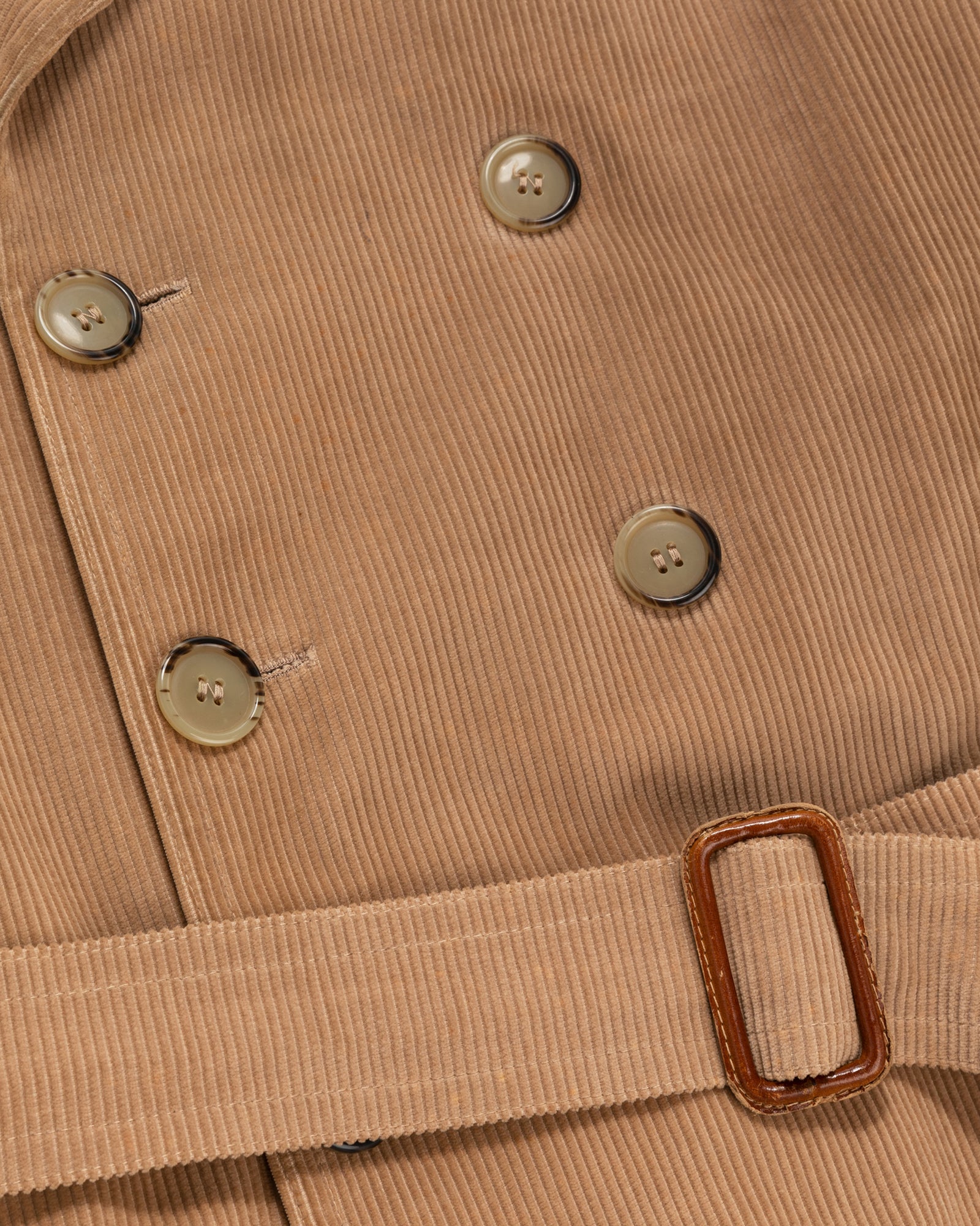 Tailor Made Corduroy Trench Coat