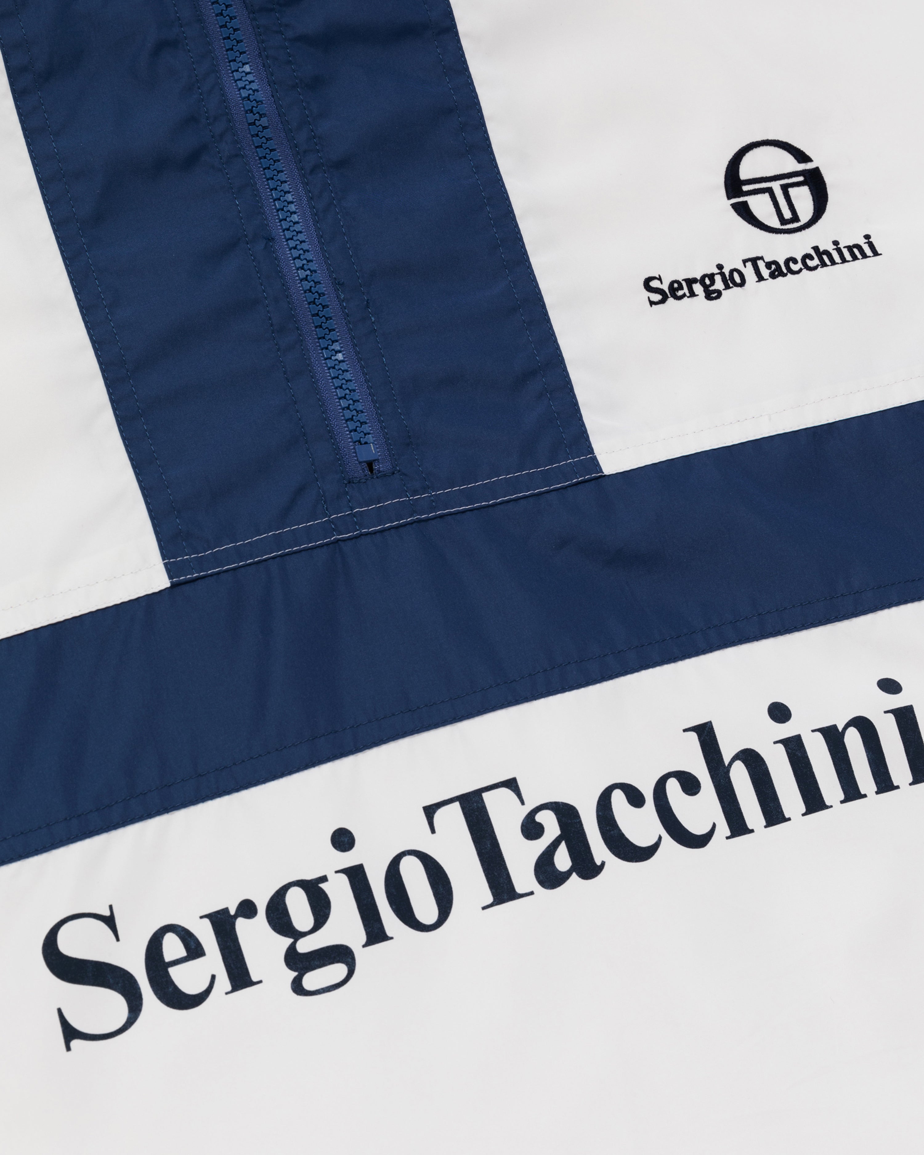 Vintage Sergio Tacchini Quarter Zip Windbreaker