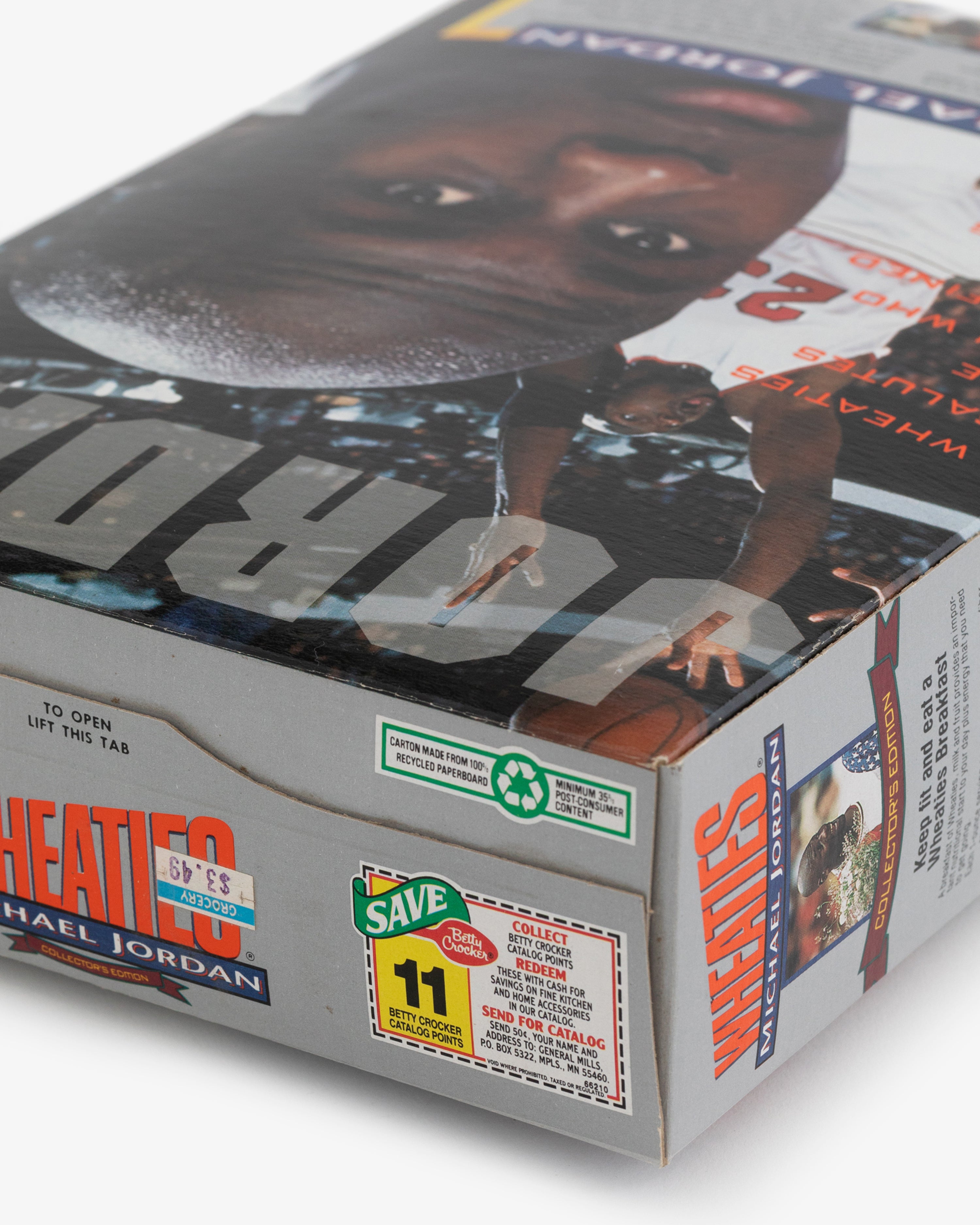 Michael Jordan 1994 Wheaties Cereal Box
