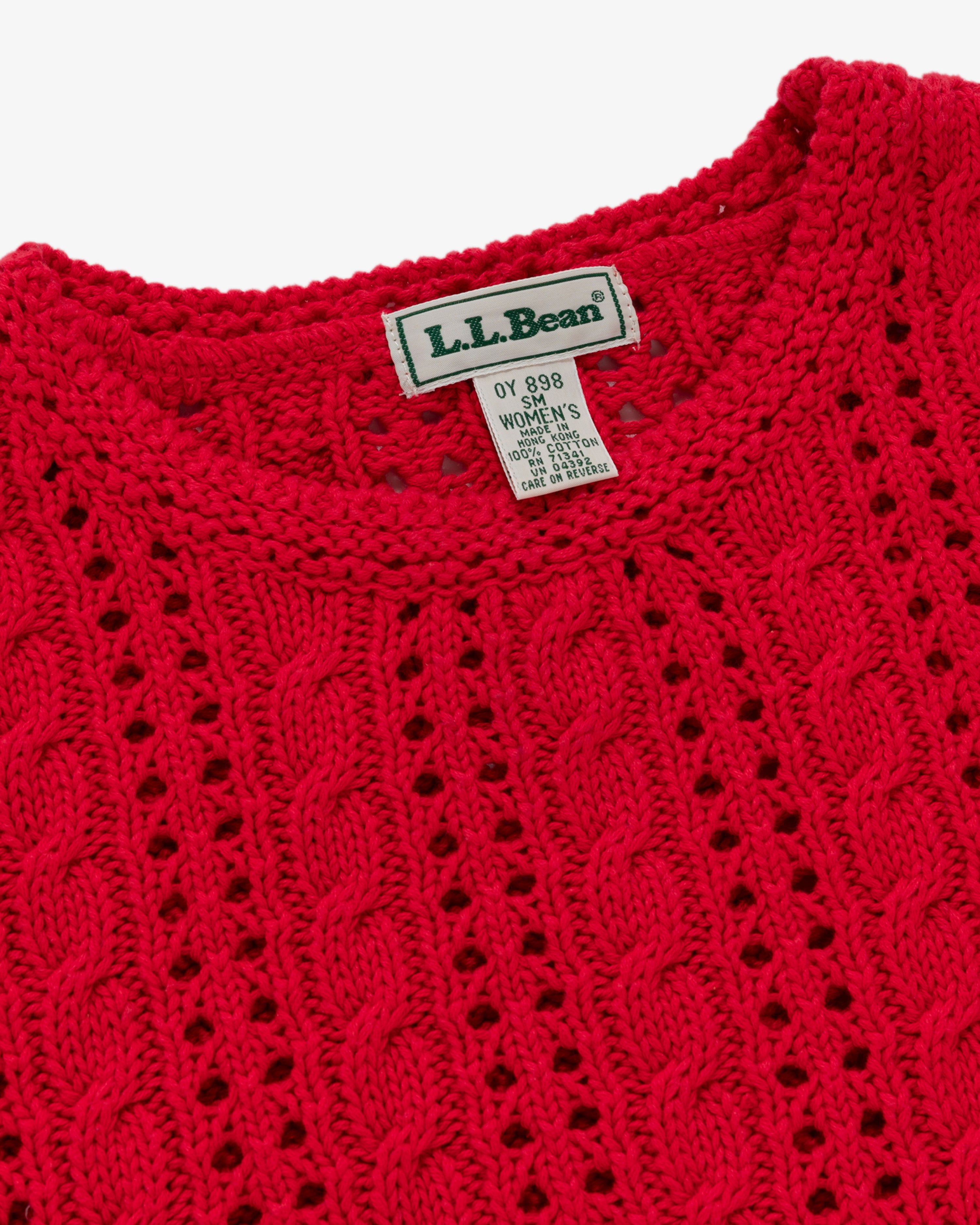 Vintage Women's L.L.  Bean Fisherman Cable Knit Sweater