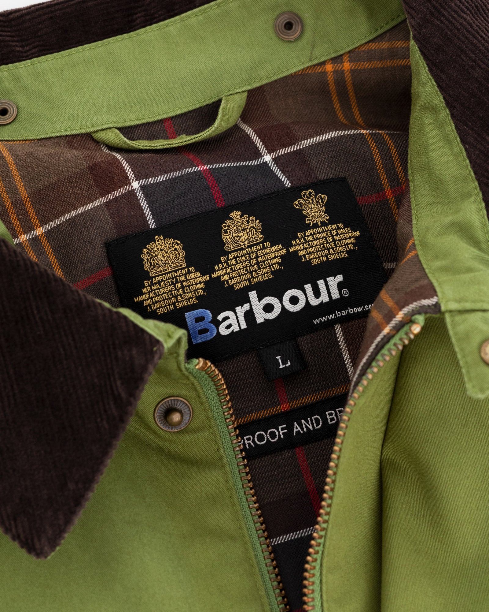 Vintage Barbour Beaufort Waxed Cotton Jacket