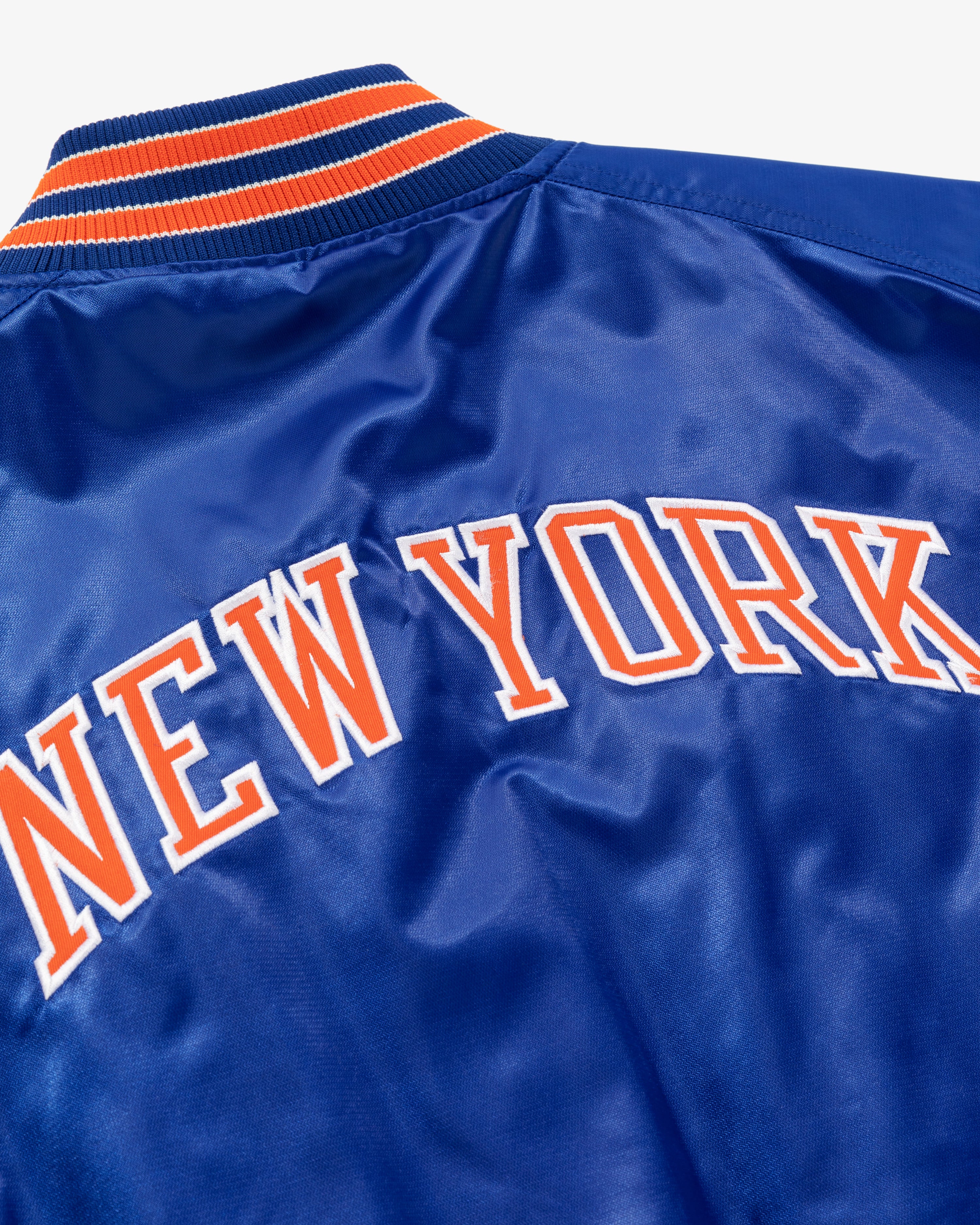 Vintage New York Knicks Franchise Satin Jacket