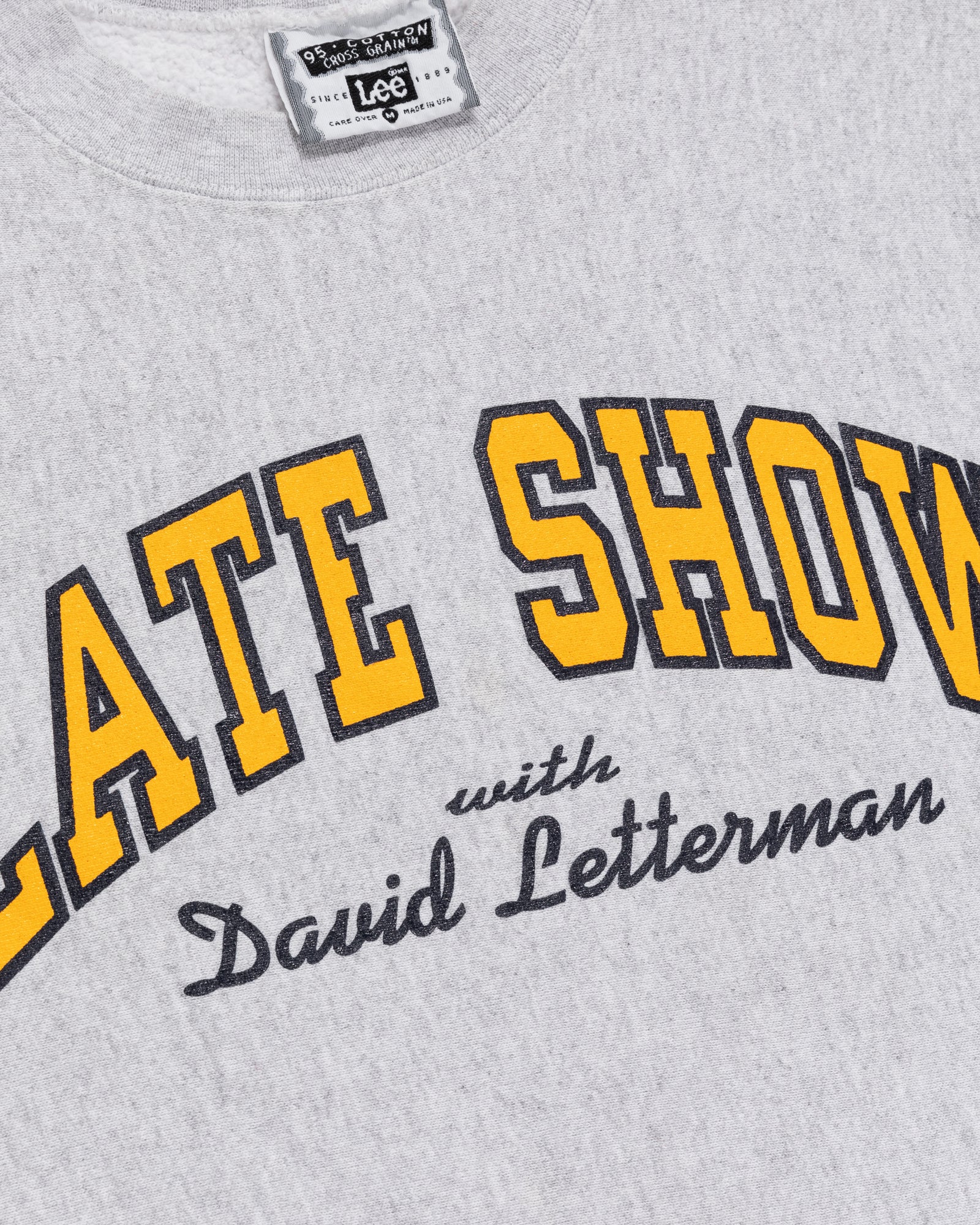 Vintage Late Show Sweatshirt
