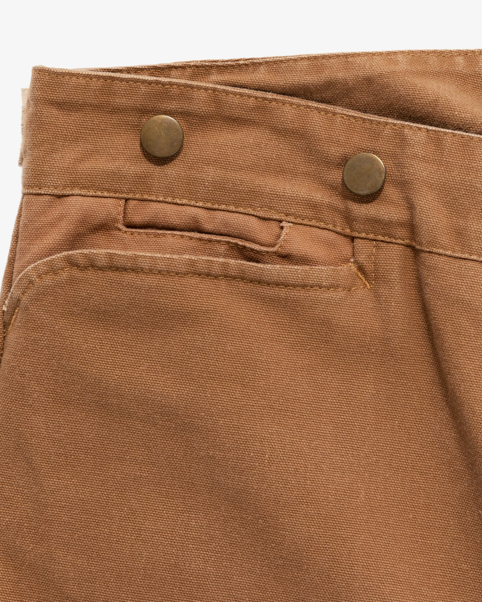 Vintage Canvas Fishtail Western Pant