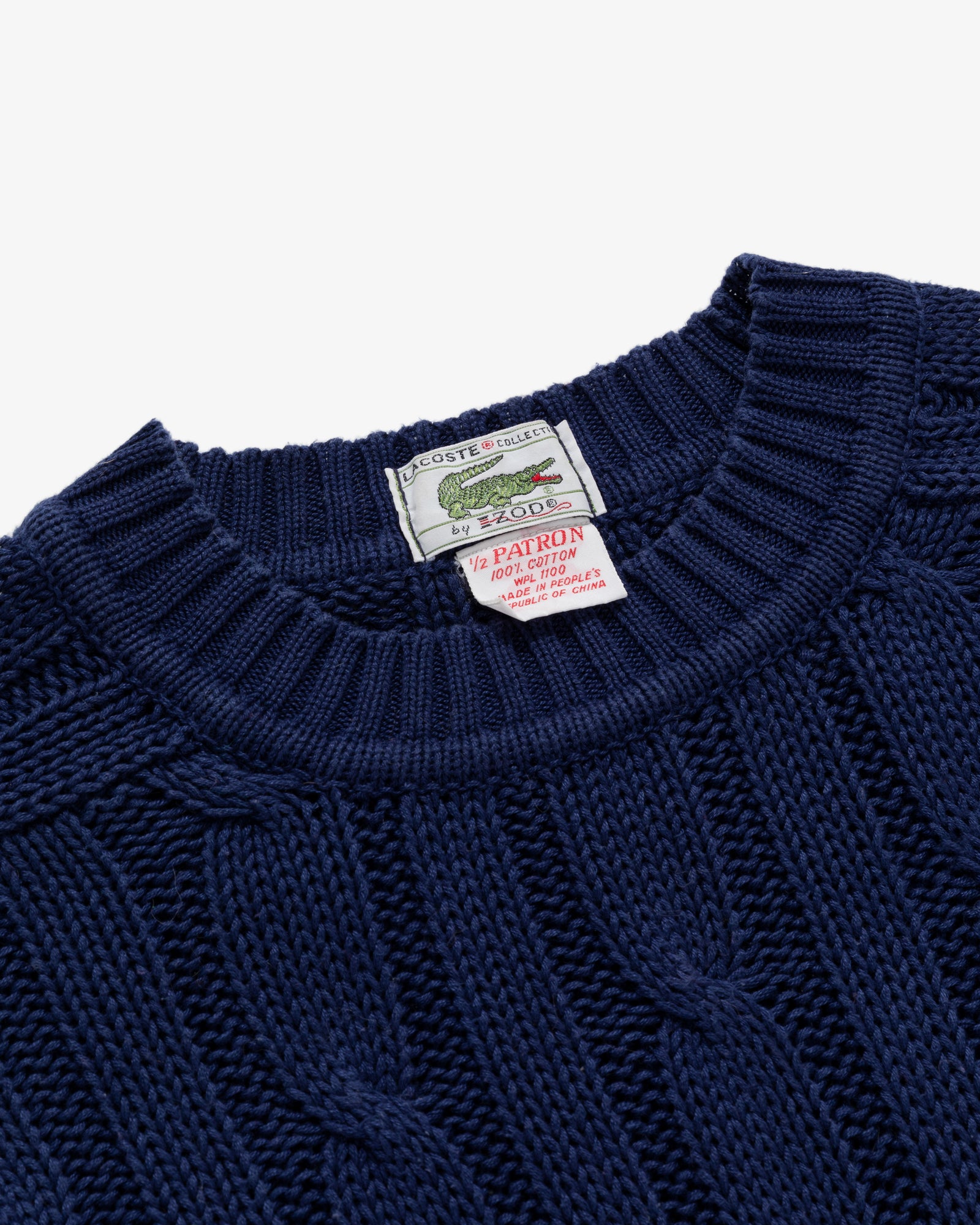 Vintage Cable-Knit Sweater