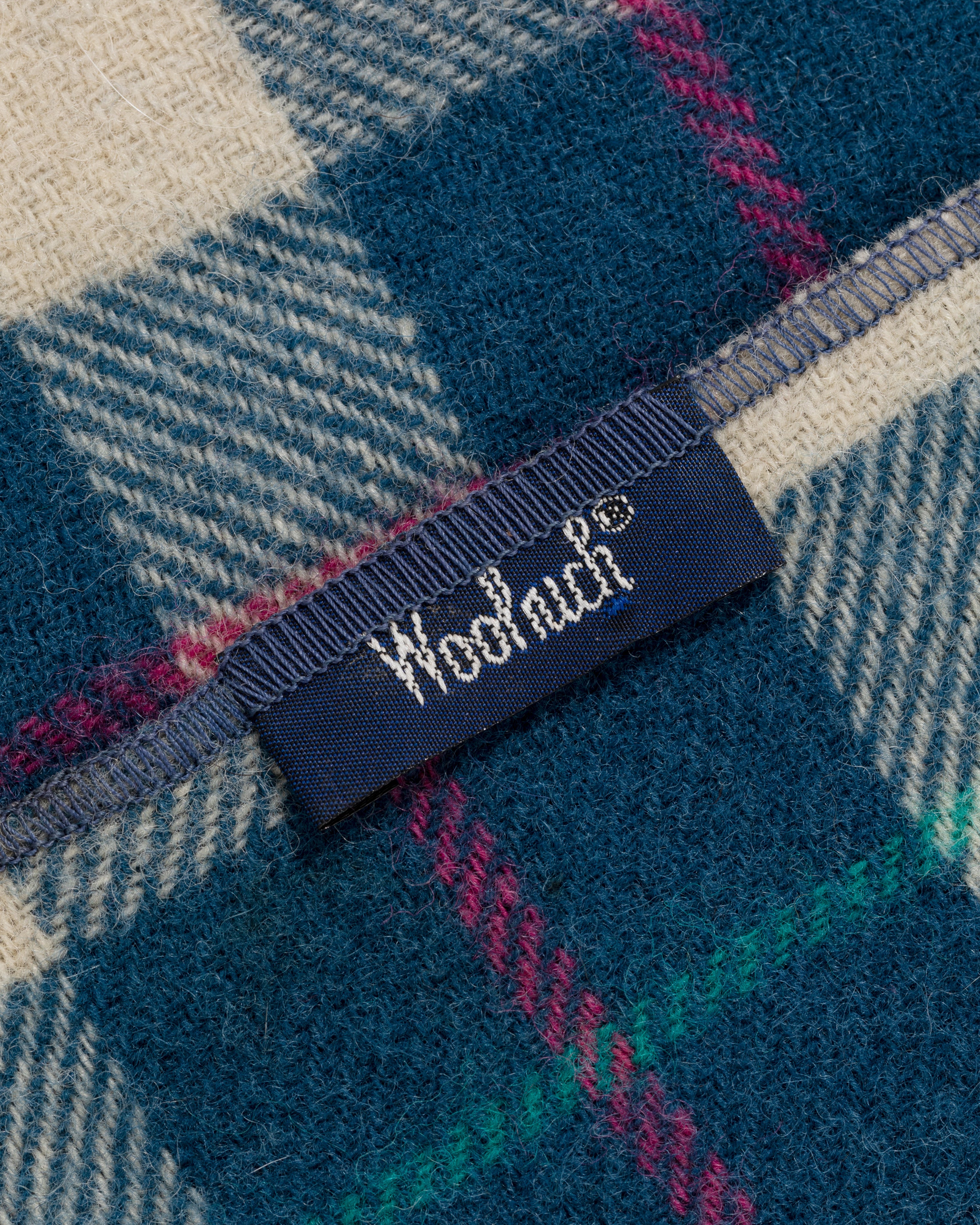 Vintage Woolrich Plaid Scarf at AimeLeonDore.com