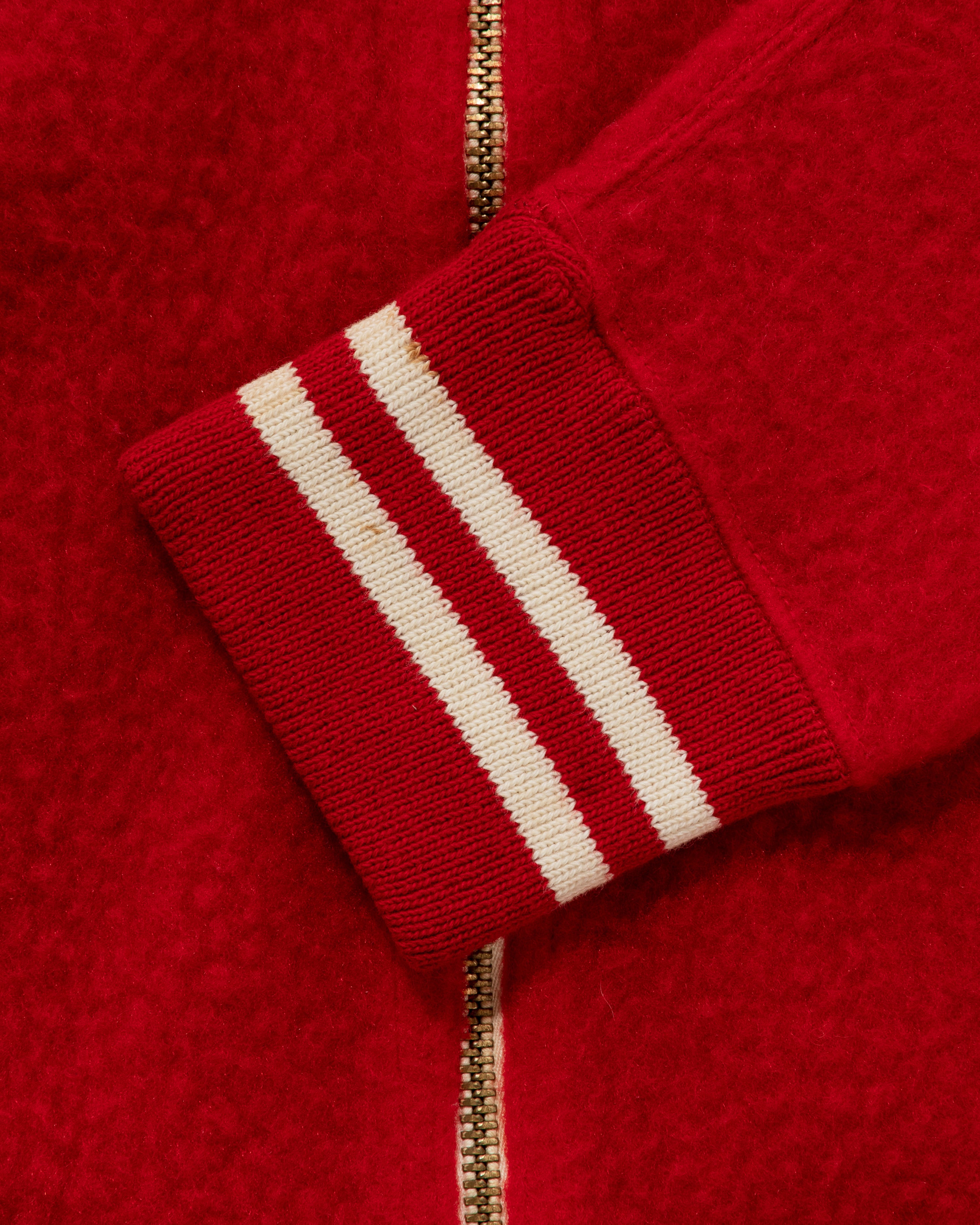 Vintage Fleece 'Warm Up' Jacket