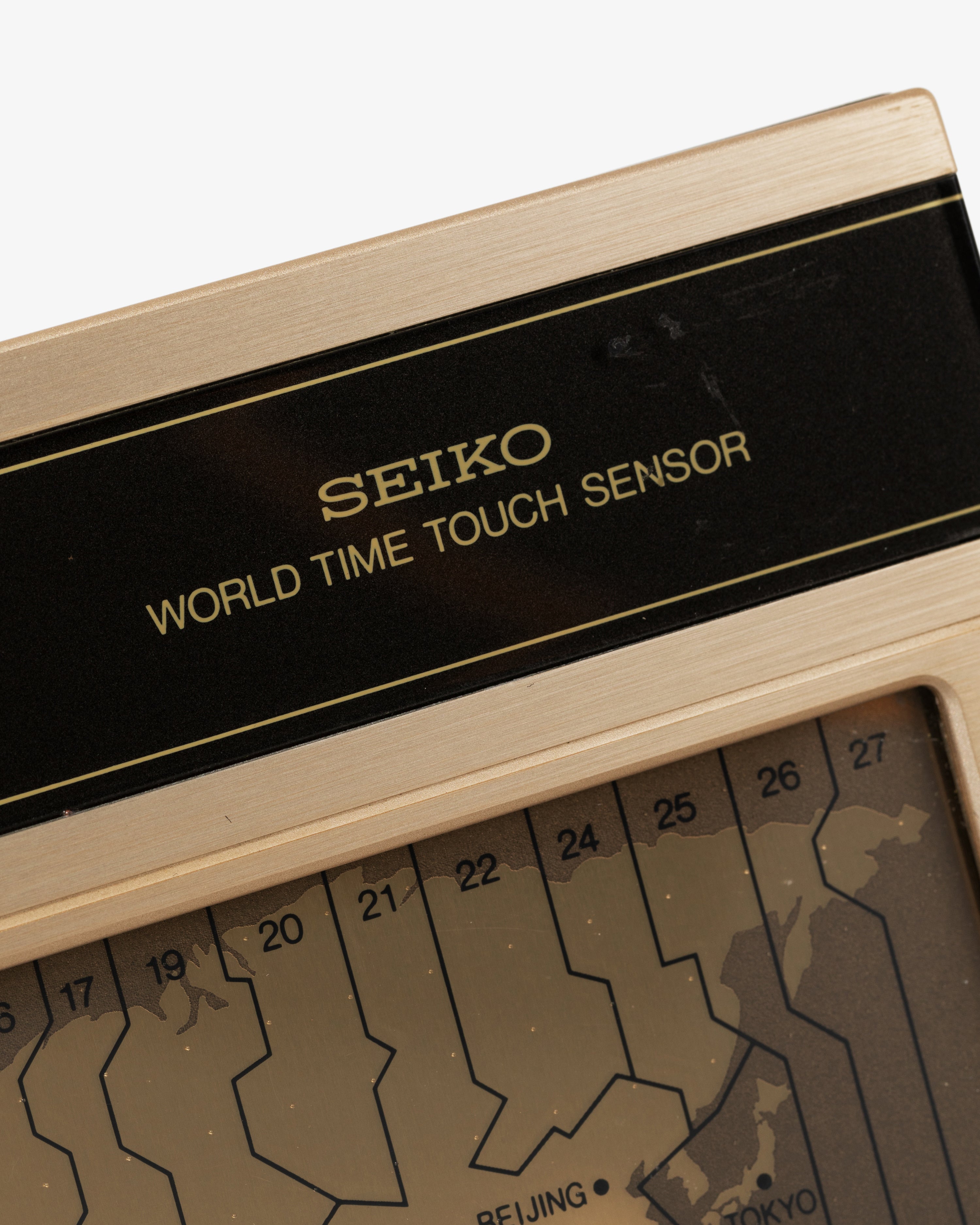 Vintage Seiko World Time Touch Sensor Clock