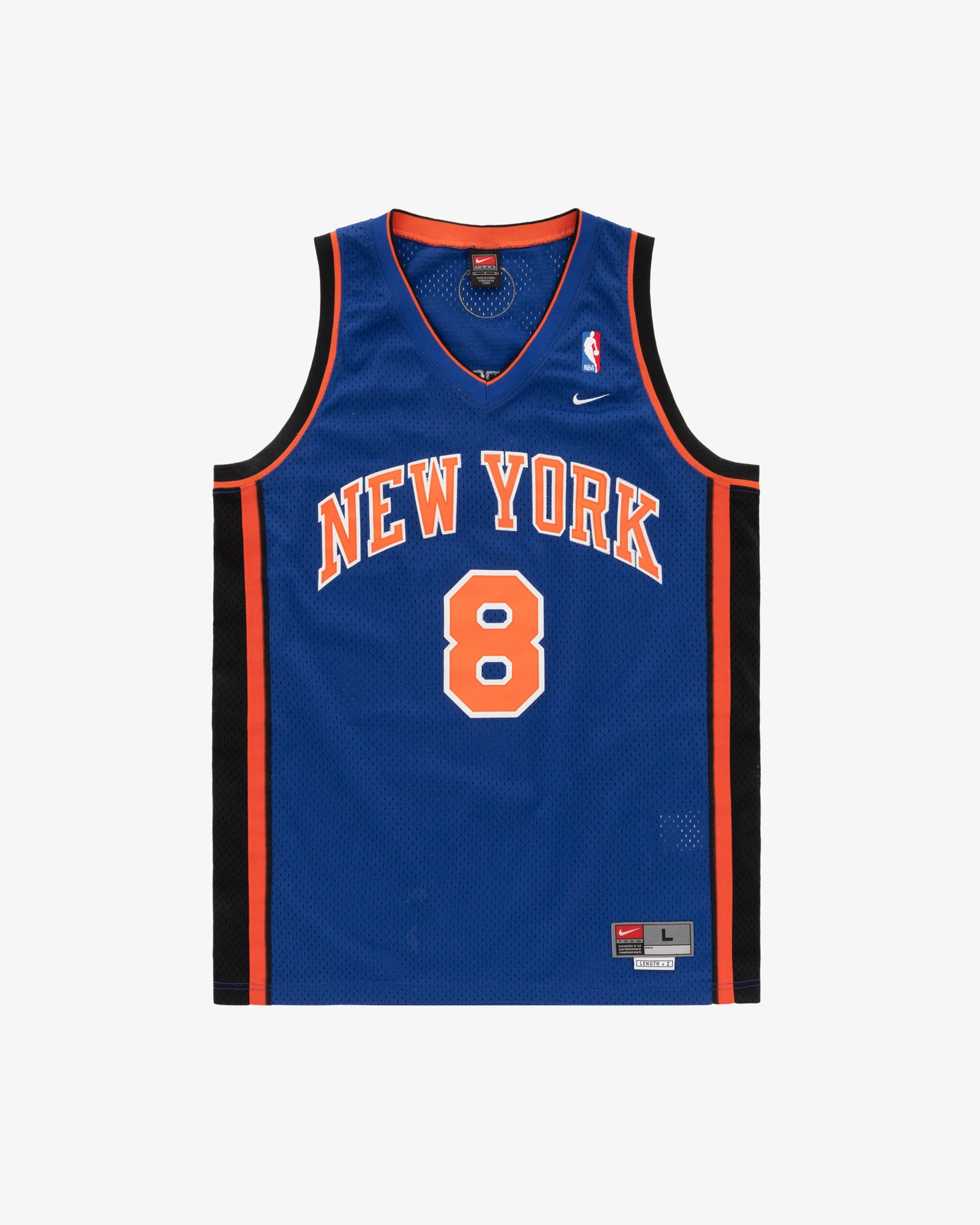 Vintage Nike New York Knicks Latrell Sprewell #8 Jersey