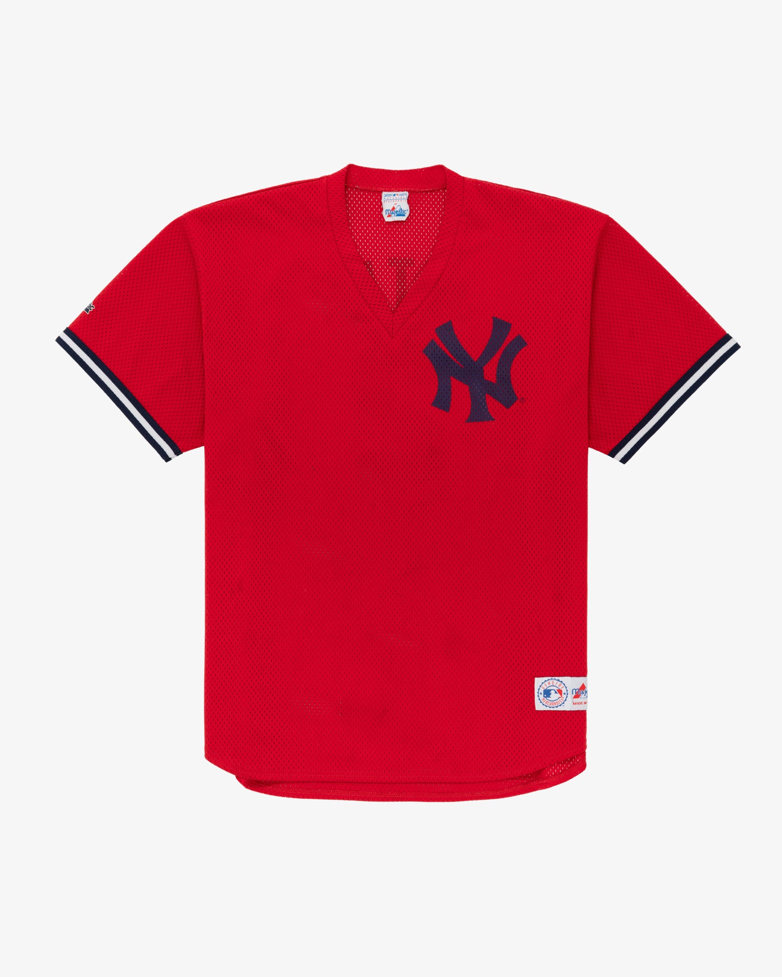 Vintage Majestic New York Yankees Derek Jeter Mesh Baseball Jersey