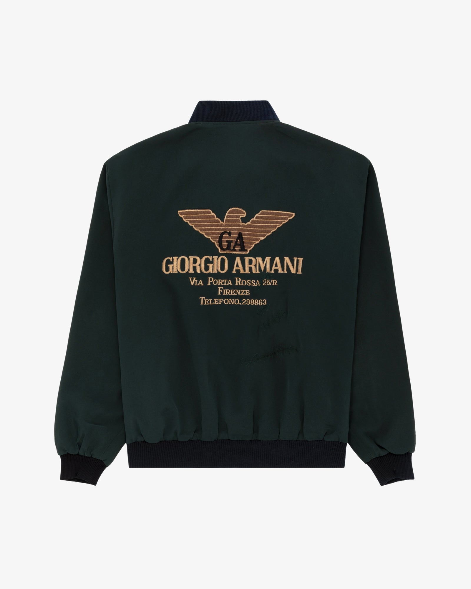 Vintage Armani Bomber Jacket