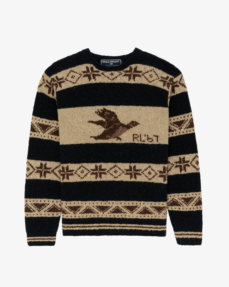 Vintage Polo Sport Mallard Knit Sweater