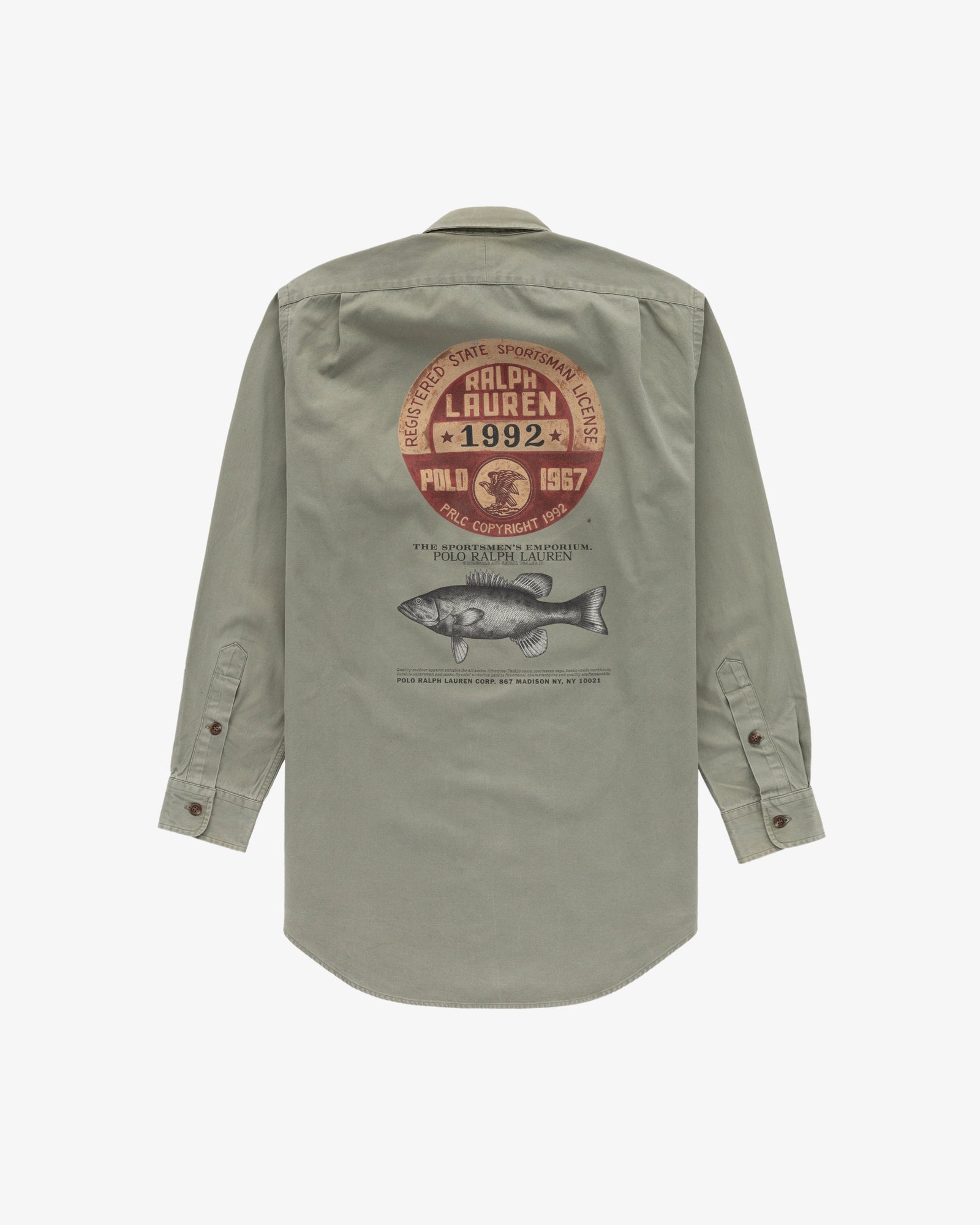 Vintage Polo Sportsman Fishing Shirt