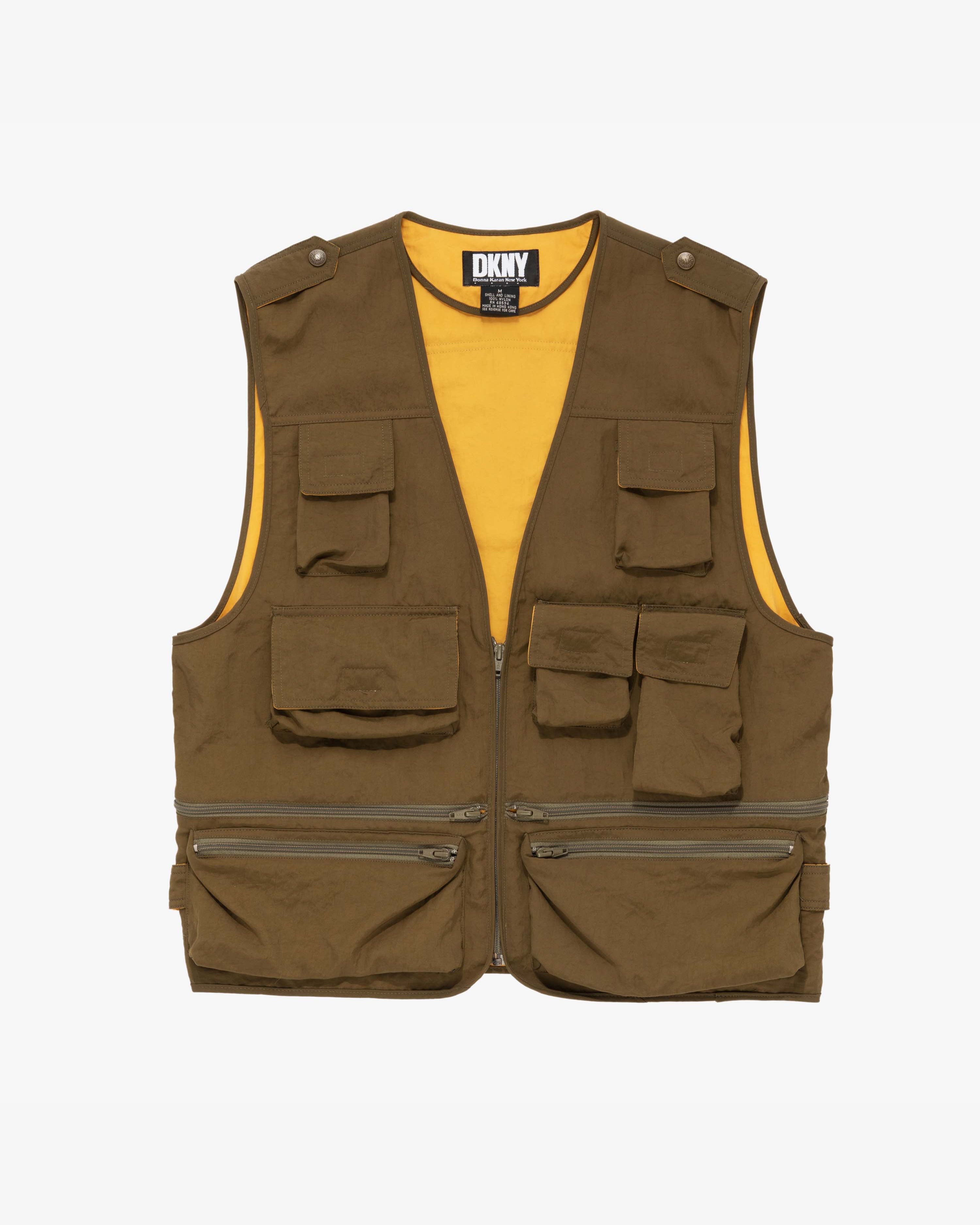 Vintage Multi-Pocket Fishing Vest at