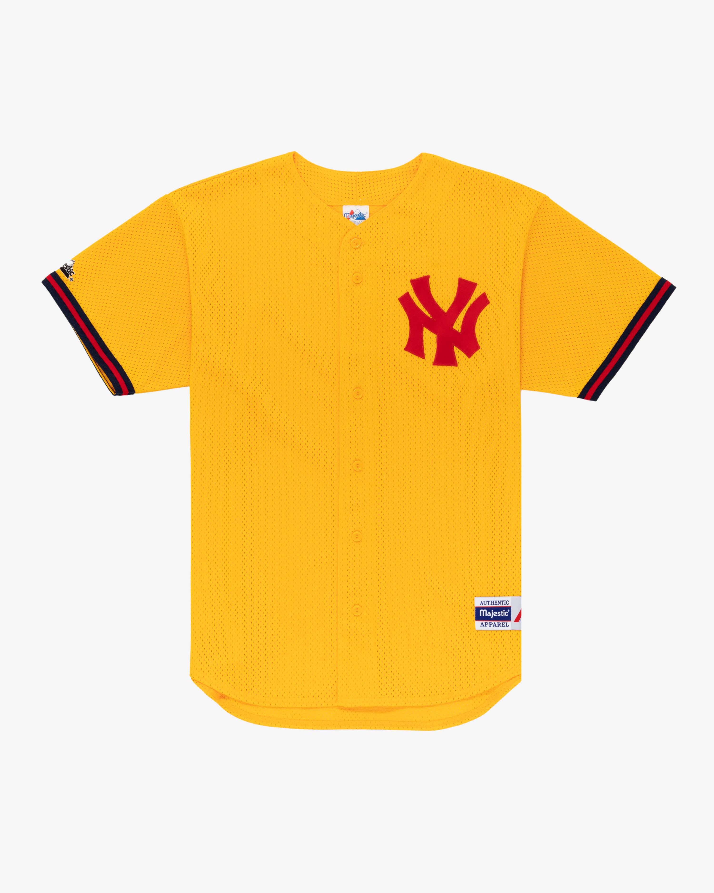 Vintage New York Yankees Yellow Jersey at
