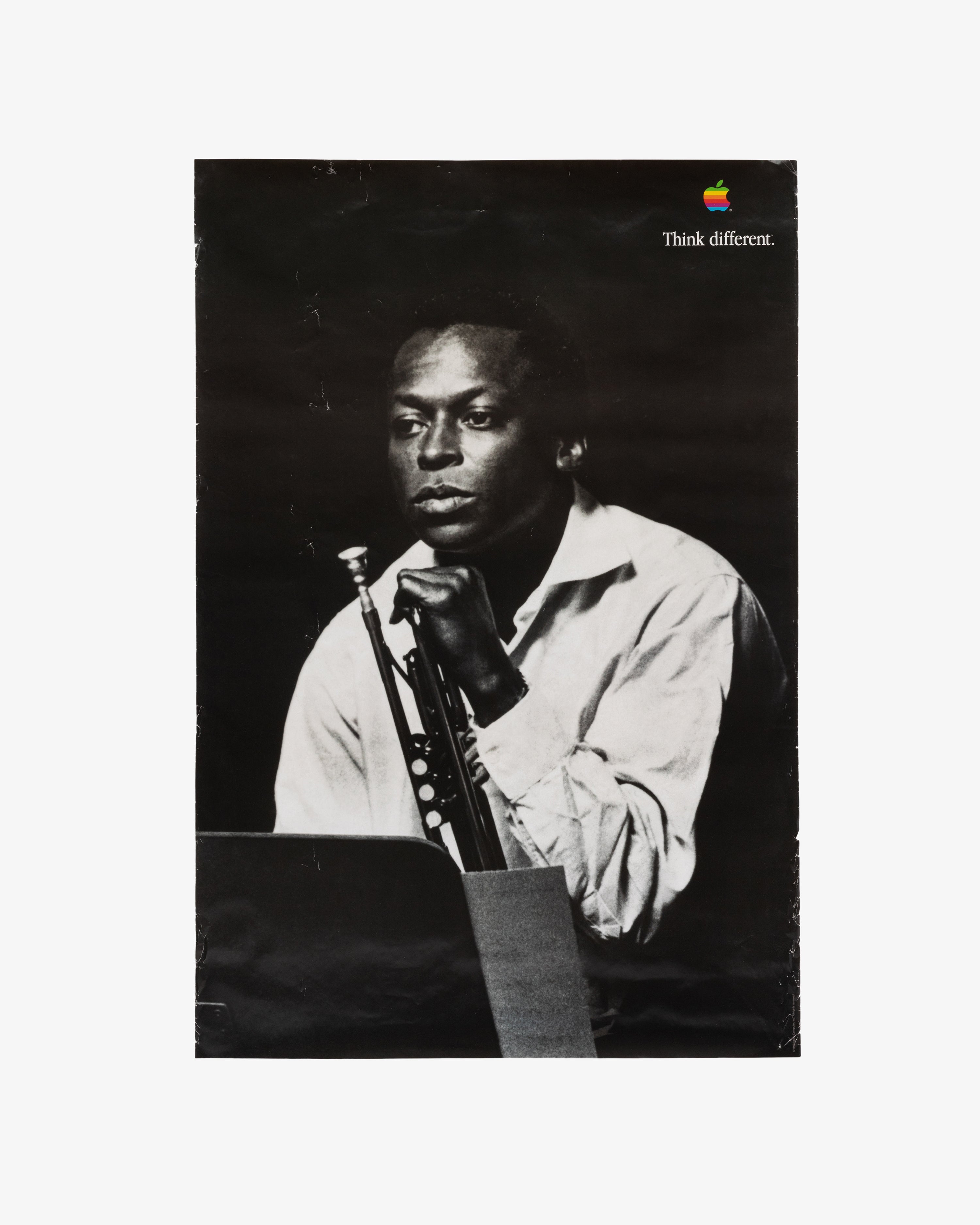 Original Miles Davis Think Differently Poster