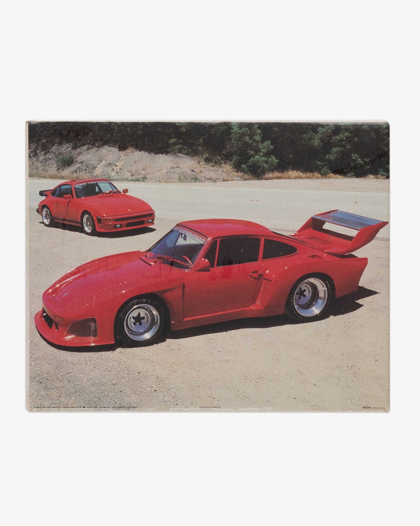 Original Porsche Poster