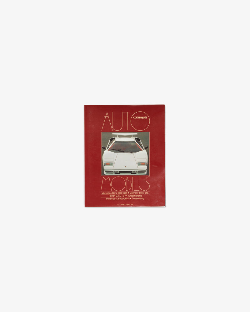 Automobiles Classiques. No. 1 Book