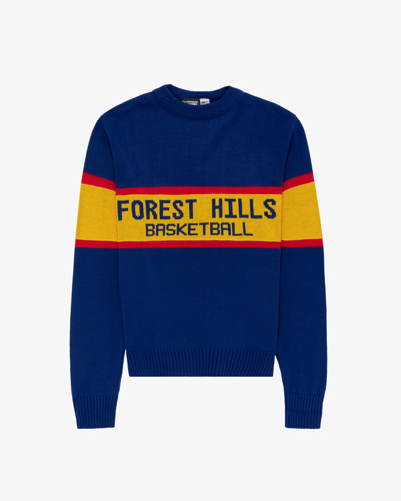 Vintage Forest Hills Basketball Knit Sweater