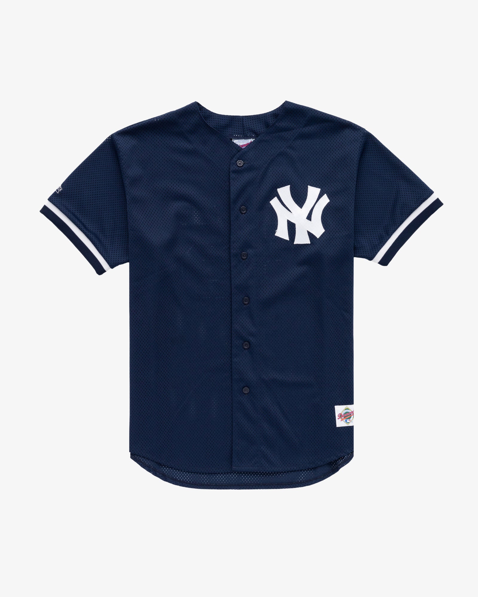 Retro Yankees Signed Jersey Vintage New York Yankees Navy Jersey