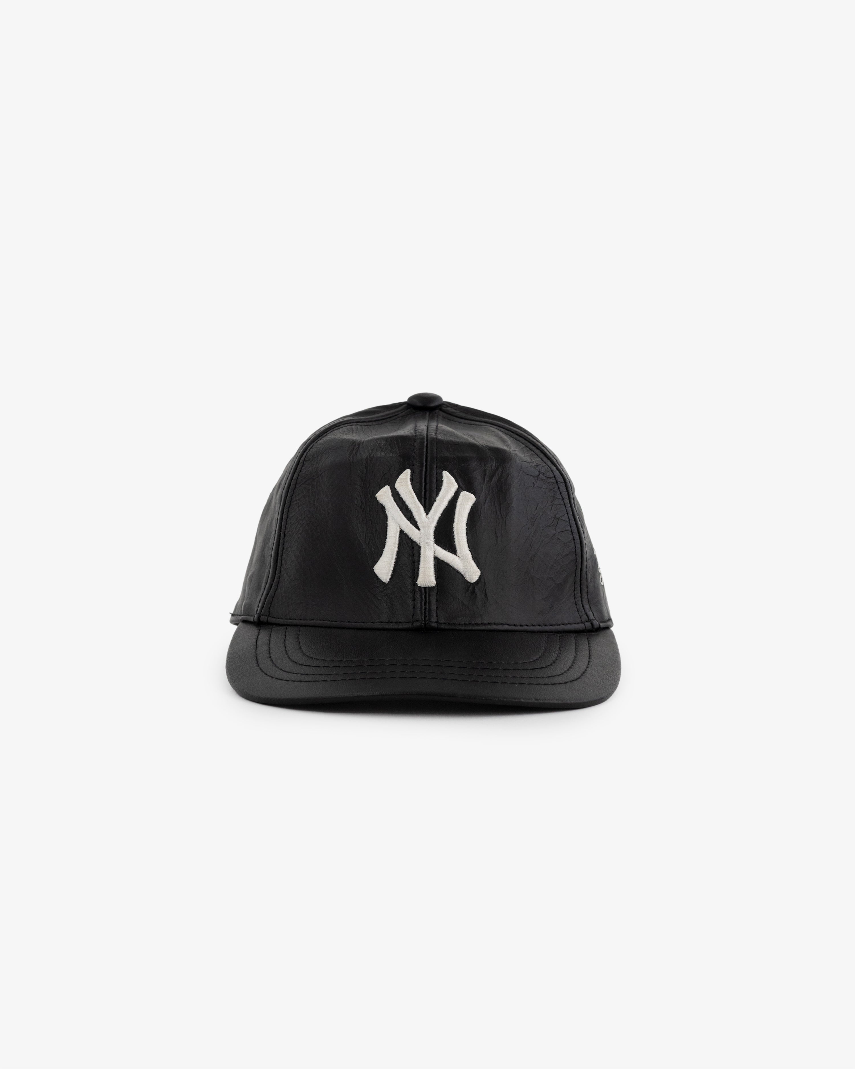 Aimé Leon Dore New York Yankees Leather Hat C*y様 AIME LEON DORE