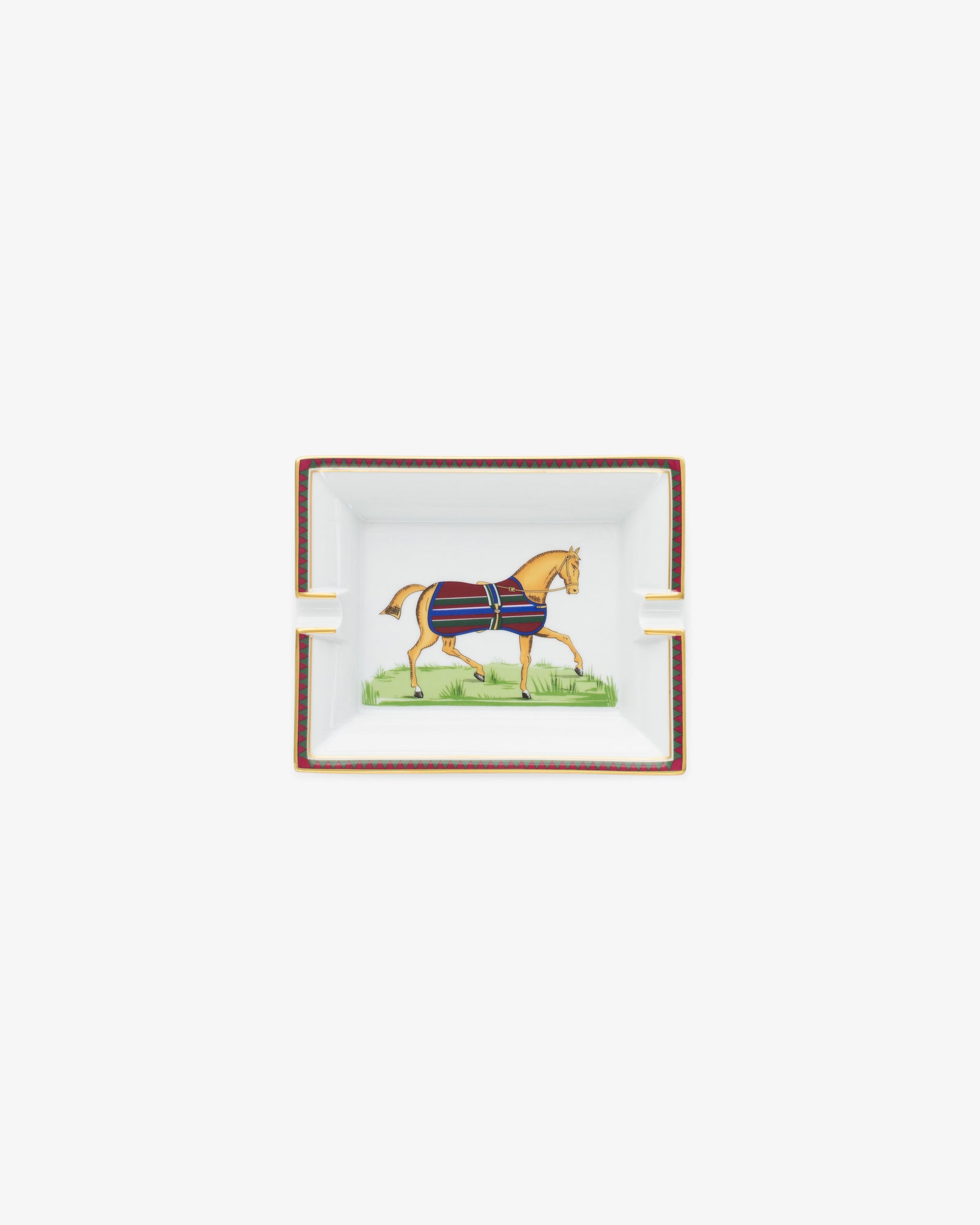 Vintage Hermès Equestrian Horse Ashtray