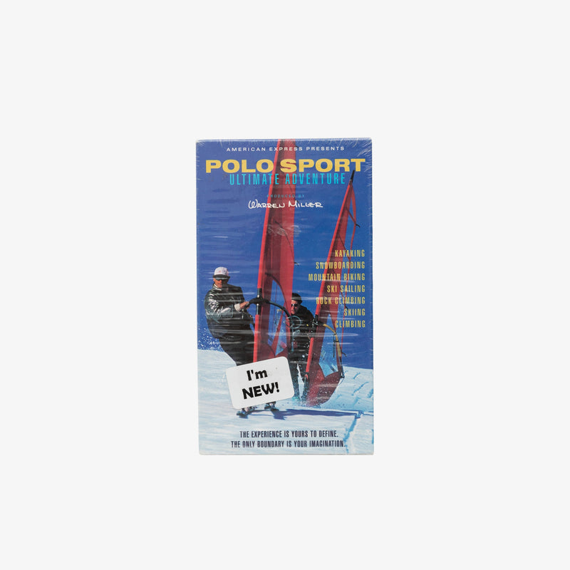 Vintage Polo Sport 'Ultimate Adventure' VHS Tape