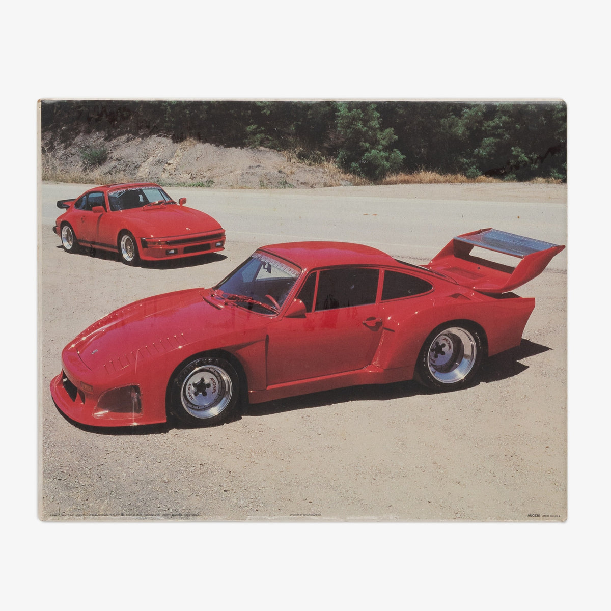 regn Saks Mig selv Original Porsche Poster – Aimé Leon Dore