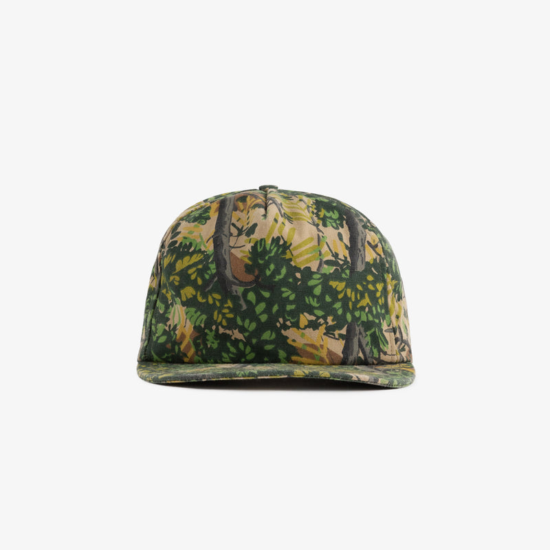 Vintage Camouflage Snapback Hat
