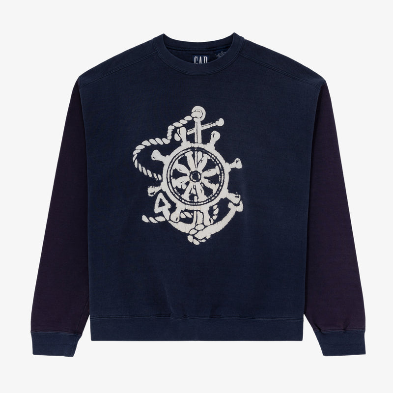 Vintage Gap Nautical Crewneck Sweatshirt